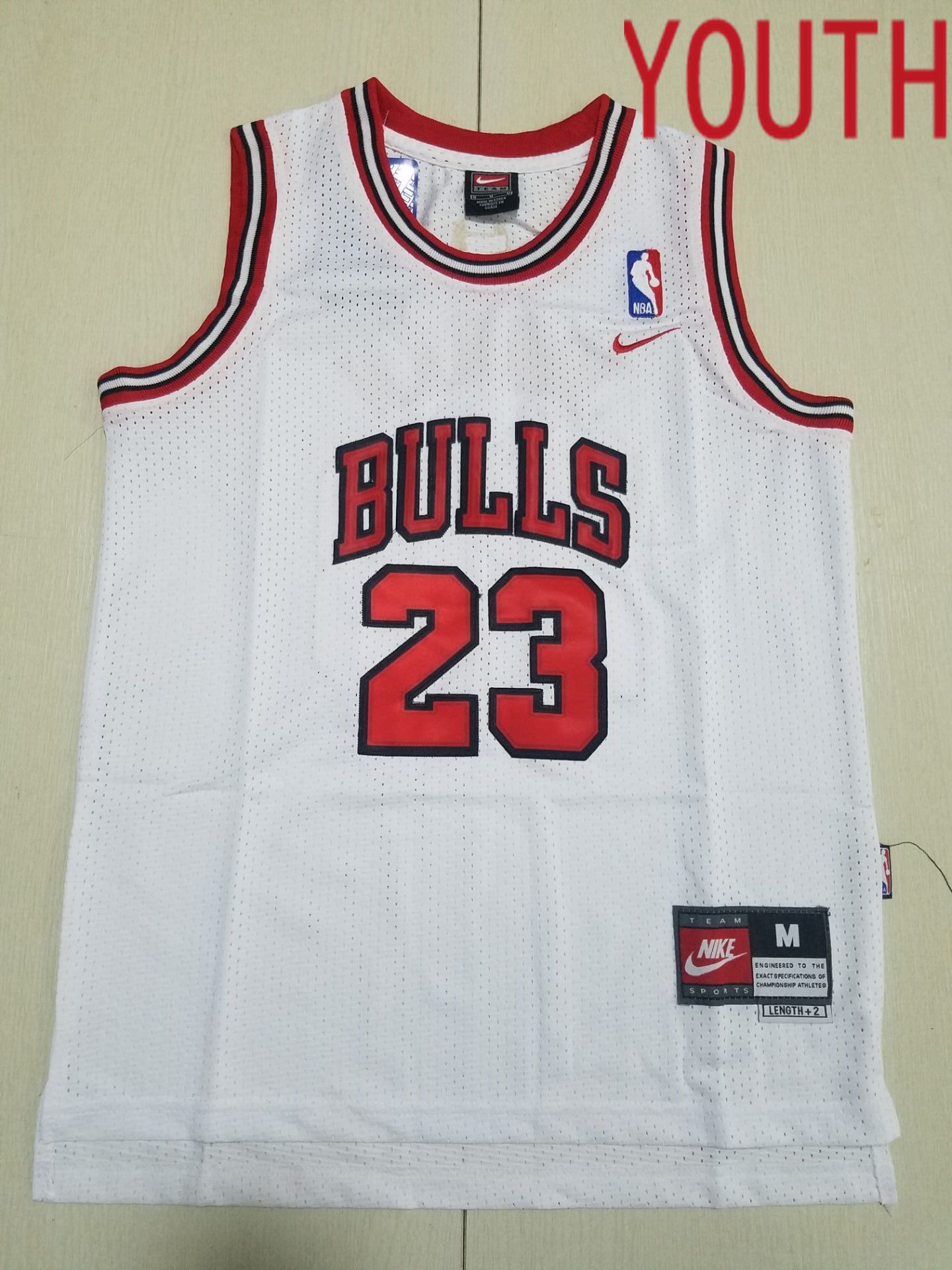 Youth Chicago Bulls #23 Jordan White Nike 2022 NBA Jersey